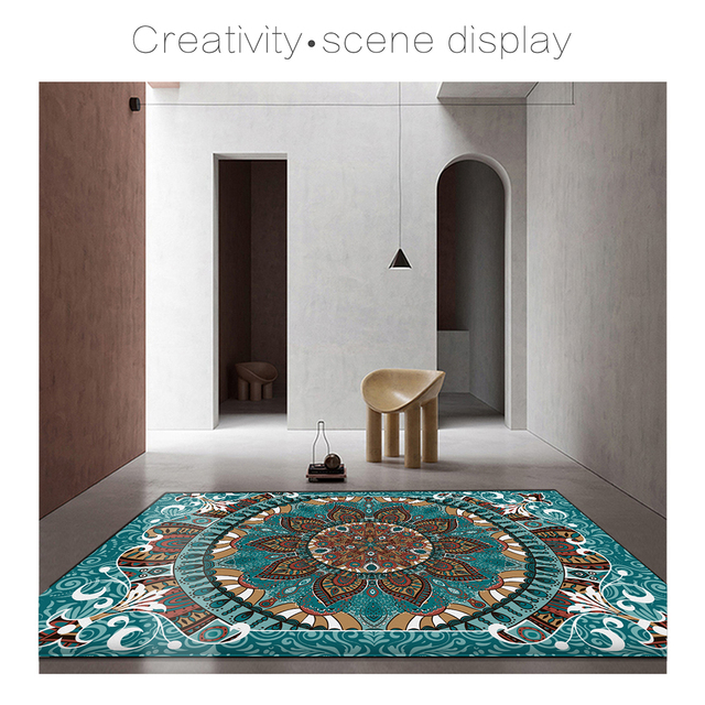 Antypoślizgowy dywan flanelowy do maty podłogowej - wykładzina idealna do salonu i sypialni - Wianko - 22