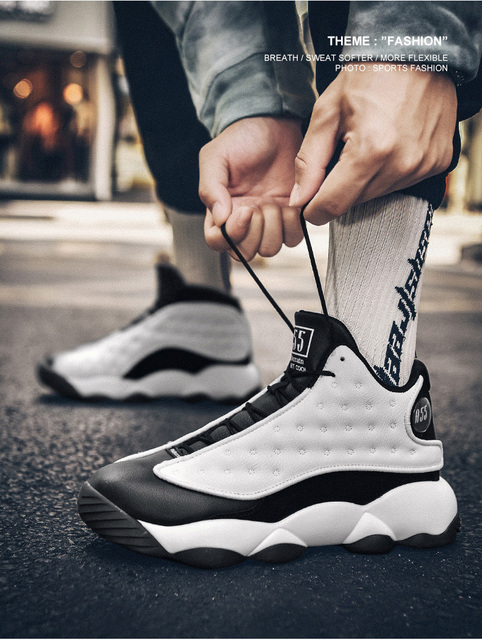 Sportowe buty męskie do koszykówki wiosna 2022 - wysoka elastyczność, amortyzacja, zwiększona wysokość - Wianko - 5