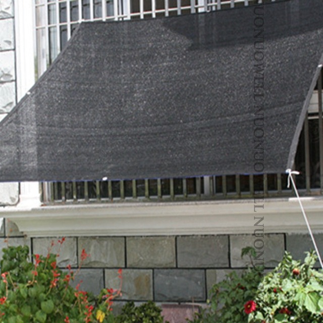 Dostosuj wysokiej jakości czarna anty-UV siatka cieniująca do zagęszczenia balkonu i ogrodzenia, zapewniająca prywatność i ochronę przed słońcem - Wianko - 10