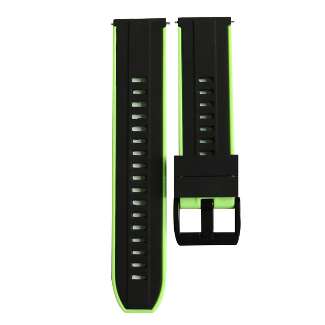 Pasek silikonowy do zegarka Realme 2 S Pro - inteligentna dwukolorowa bransoletka Quick Release - Wianko - 9