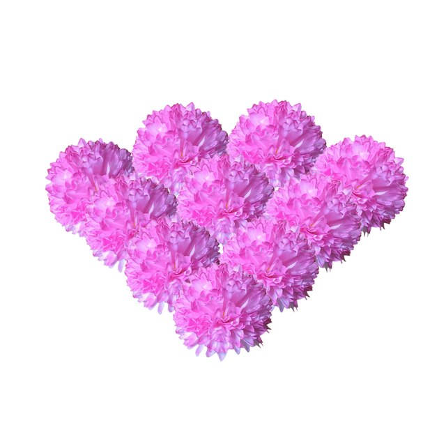 Bukiet kwiatów jedwabnych - nagietek w kuli - dekoracje DIY - Wianko - 5