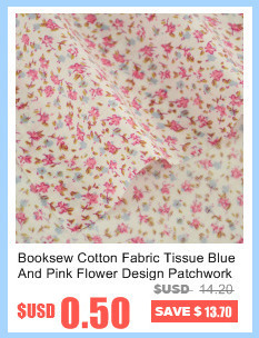 100% bawełniana tkanina typu diagonal w fioletowym i niebieskim kwiatowym wzorze - pościel, tekstylia domowe, pikowana tkanina huśtawka, dla lalek - Wianko - 84
