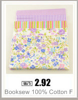 100% bawełniana tkanina typu diagonal w fioletowym i niebieskim kwiatowym wzorze - pościel, tekstylia domowe, pikowana tkanina huśtawka, dla lalek - Wianko - 97