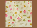 100% bawełniana tkanina typu diagonal w fioletowym i niebieskim kwiatowym wzorze - pościel, tekstylia domowe, pikowana tkanina huśtawka, dla lalek - Wianko - 45