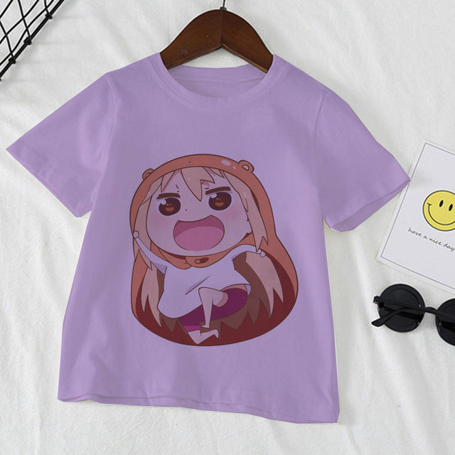 Ciekawa dziecięca koszulka z nadrukiem Anime Cartoon Girl i Chłopca Shu w stylu Himono Onna - Wianko - 13