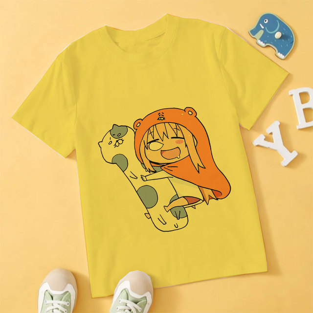 Ciekawa dziecięca koszulka z nadrukiem Anime Cartoon Girl i Chłopca Shu w stylu Himono Onna - Wianko - 17