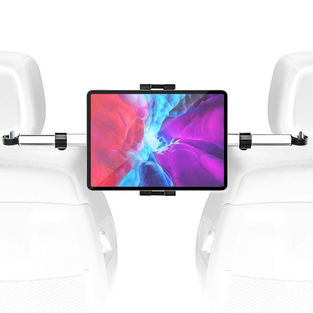 Uchwyt samochodowy na tablet 13'' dla iPad Pro 12.9 i Samsung Galaxy Tab S7 Plus Fe - Wianko - 1