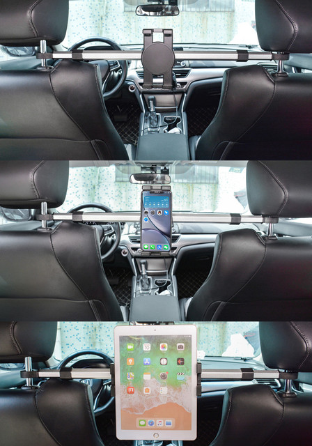 Uchwyt samochodowy na tablet 13'' dla iPad Pro 12.9 i Samsung Galaxy Tab S7 Plus Fe - Wianko - 9