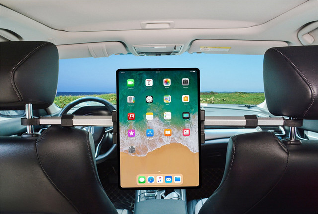 Uchwyt samochodowy na tablet 13'' dla iPad Pro 12.9 i Samsung Galaxy Tab S7 Plus Fe - Wianko - 3