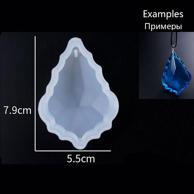 Silikonowa forma do odlewania kropli wody - tworzenie biżuterii (kryształowa bransoletka, wisiorek, naszyjnik) - Wianko - 23