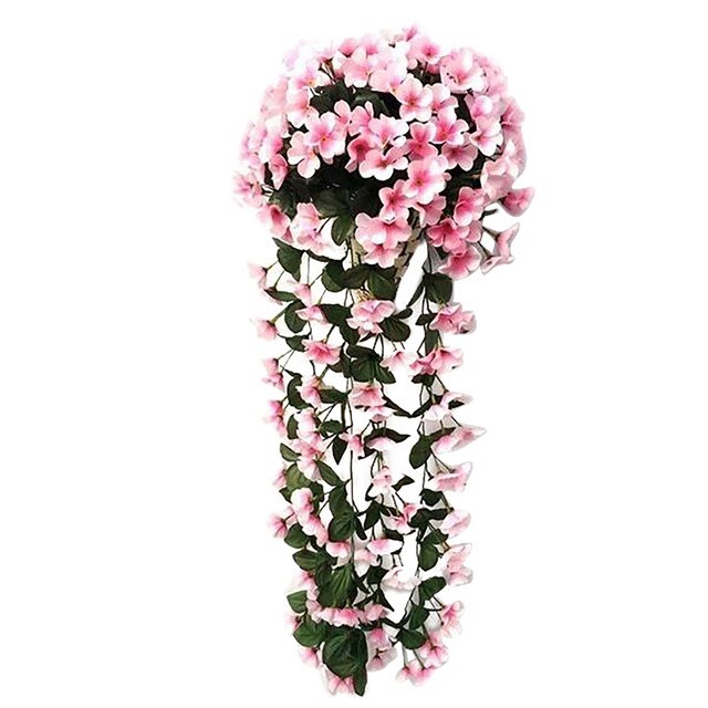 Sztuczny Bukiet Chlorophytum - Kwiatowa Ozdoba Ogrodowa do Dekoracji Domu, Ślubu i Wienców - Wianko - 6