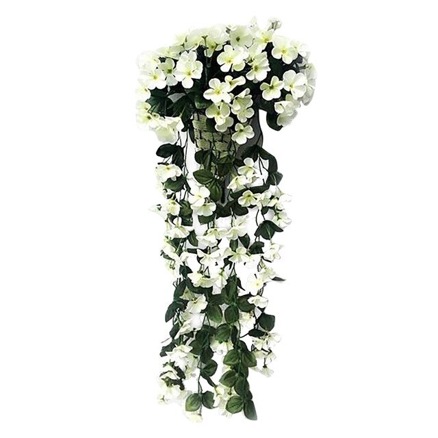 Sztuczny Bukiet Chlorophytum - Kwiatowa Ozdoba Ogrodowa do Dekoracji Domu, Ślubu i Wienców - Wianko - 5