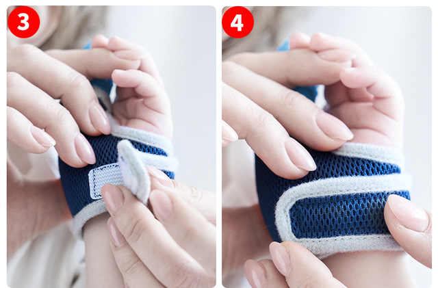 Nietoksyczna osłona na palce do ssania kciuka dla niemowląt z gryzaczkiem zwiększa bezpieczeństwo dziecka - Wianko - 9
