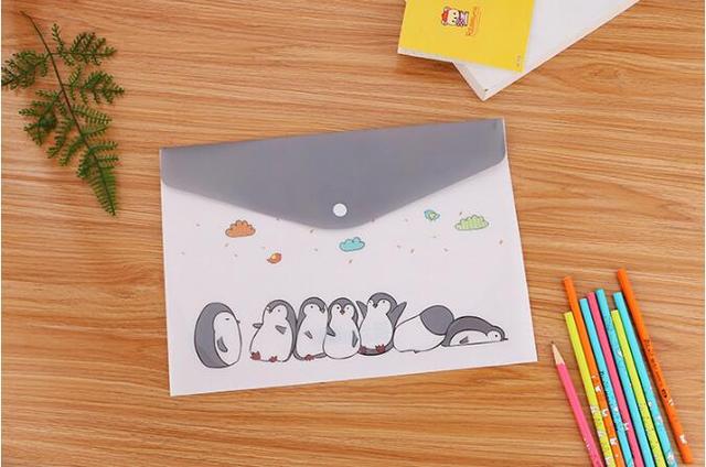 Piórnik Cartoon na dokumenty - przenośna torba dla dzieci i studentów, o dużej pojemności, z pokrowcem na długopis - Wianko - 9