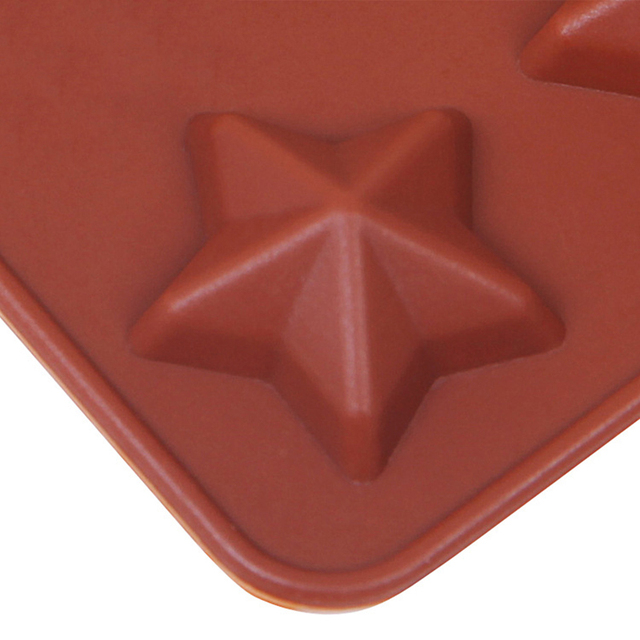 Foremka silikonowa 3D do lodu i czekolady w kształcie 12 gwiazdek - narzędzie do dekoracji ciast - Wianko - 5