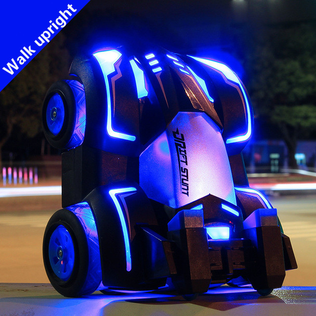 Samochód RC 2019 z pilotem 2.4G, dryfujący, z LED i oświetleniem, antypoślizgowy - zabawka dla dzieci - Wianko - 8