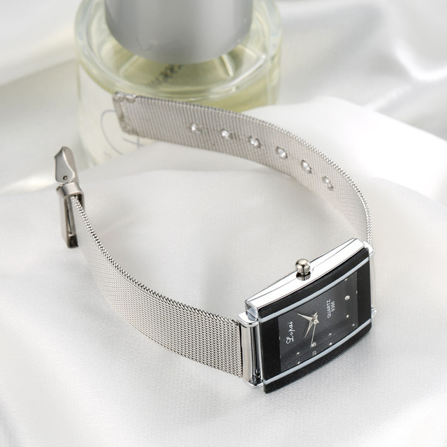Zegarek damski LVPAI - marka luksusowa, kwadratowy, kwarcowy, bransoleta, sukienkowy LP09 - Wianko - 16