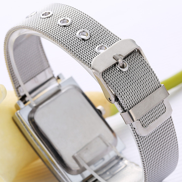Zegarek damski LVPAI - marka luksusowa, kwadratowy, kwarcowy, bransoleta, sukienkowy LP09 - Wianko - 14