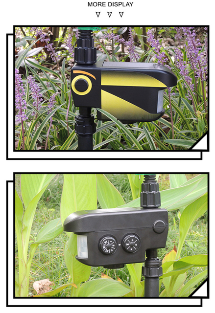Odwiedź nasz sklep internetowy i sprawdź nasz nowy, wodoodporny oraz automatyczny produkt do odstraszania zwierząt i ptaków w ogrodzie - Słoneczny Czujnik czasu z wodą w sprayu i funkcją automatycznego podlewania kwiatów! - Wianko - 6