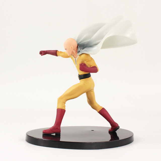 Figurka akcji One Punch Man Saitama Sensei - 21cm, model kolekcjonerski z PVC, dla dzieci i fanów anime - Wianko - 2
