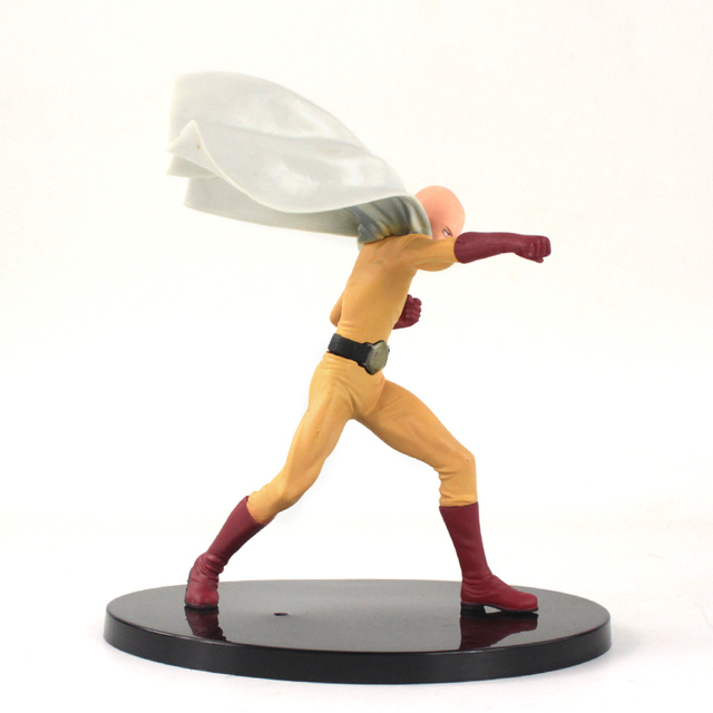 Figurka akcji One Punch Man Saitama Sensei - 21cm, model kolekcjonerski z PVC, dla dzieci i fanów anime - Wianko - 4