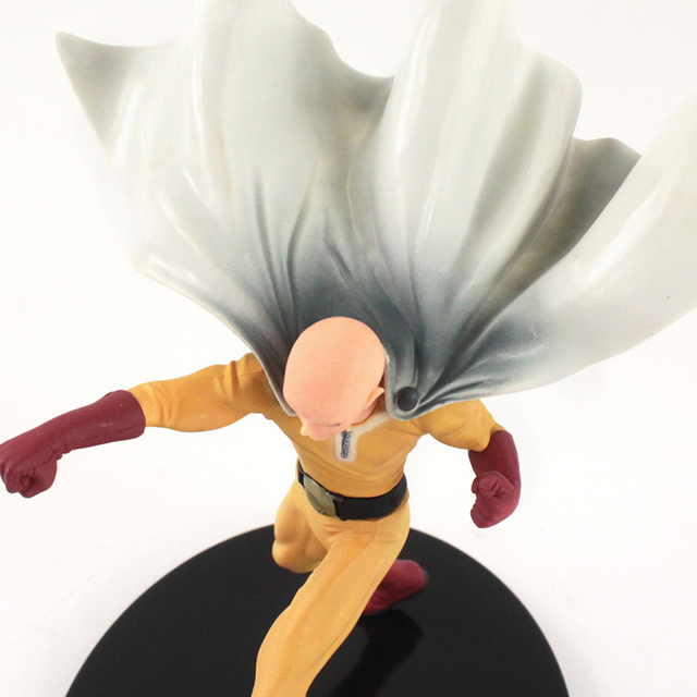Figurka akcji One Punch Man Saitama Sensei - 21cm, model kolekcjonerski z PVC, dla dzieci i fanów anime - Wianko - 6