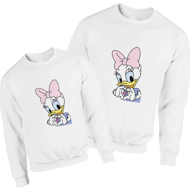 Mickey Tata Bluza Disney Podstawowy Wygląd Rodziny Harajuku Pulower Estetyka Luźna Bluza Streetwear - Wianko - 25