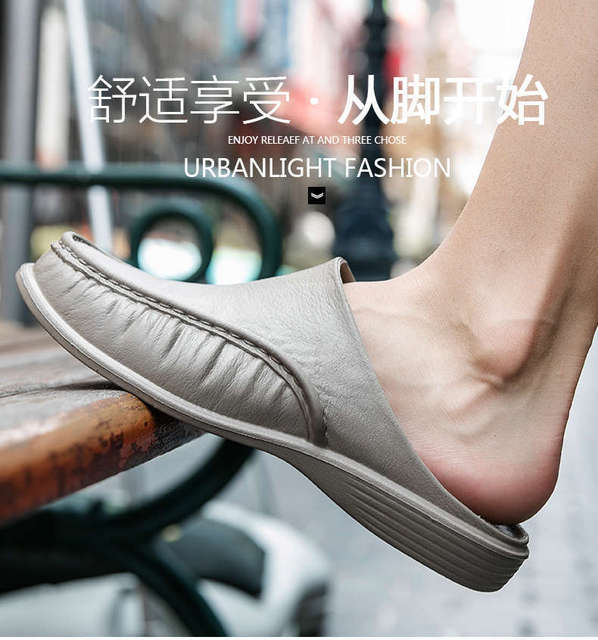 Sandały damskie z motywem domek letniskowy, lekkie klapki japonki mężczyzna marki, buty Crocsy Runners - Wianko - 2