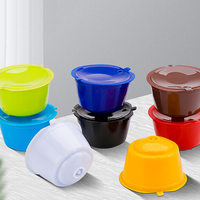 10 kolorowych kapsułek plastikowych do kawy, wielokrotnego użytku, wysokiej jakości - Wianko - 20
