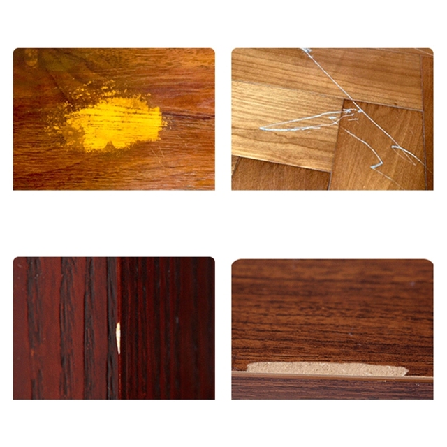Meble do naprawy drewna - Touch Up pióro naprawcze do plam i zadrapań - podłogi, stoły, łóżko, posty, naczynia domowe - Wianko - 7