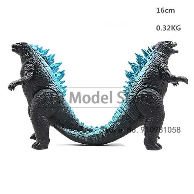 Figurka Godzilla VS King Kong, Anime Q, wersja 6 Cal, statua ABS, potwór Model, ozdoby, zabawki - Wianko - 18