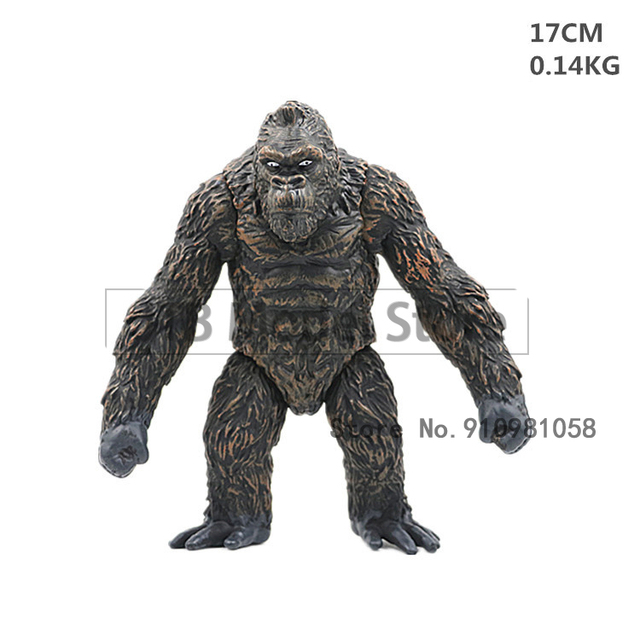 Figurka Godzilla VS King Kong, Anime Q, wersja 6 Cal, statua ABS, potwór Model, ozdoby, zabawki - Wianko - 20