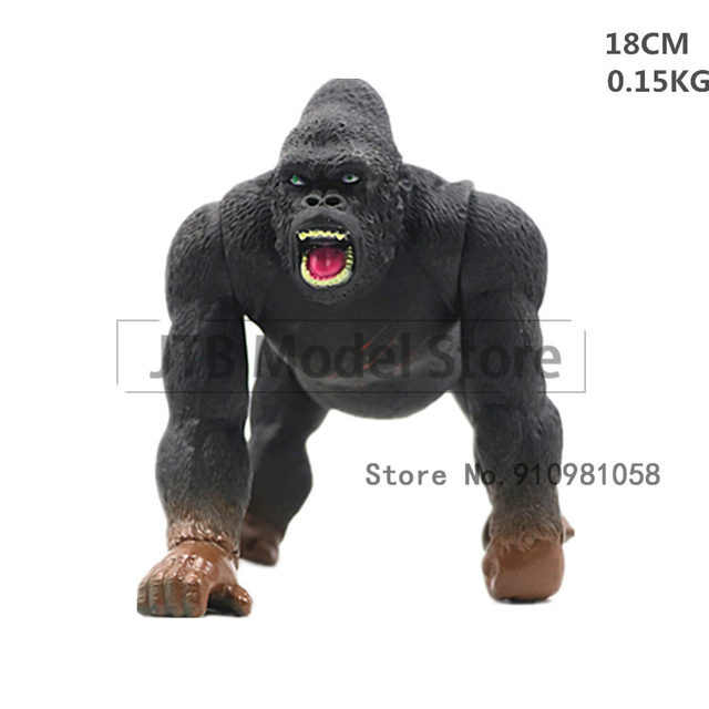 Figurka Godzilla VS King Kong, Anime Q, wersja 6 Cal, statua ABS, potwór Model, ozdoby, zabawki - Wianko - 22