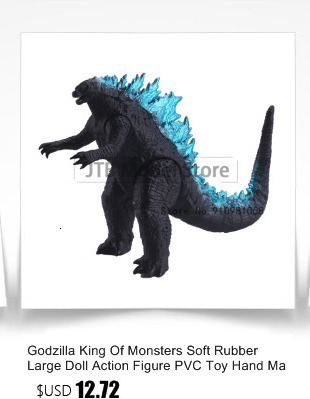 Figurka Godzilla VS King Kong, Anime Q, wersja 6 Cal, statua ABS, potwór Model, ozdoby, zabawki - Wianko - 2
