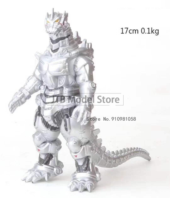 Figurka Godzilla VS King Kong, Anime Q, wersja 6 Cal, statua ABS, potwór Model, ozdoby, zabawki - Wianko - 11