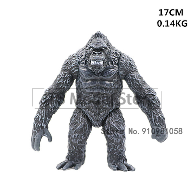 Figurka Godzilla VS King Kong, Anime Q, wersja 6 Cal, statua ABS, potwór Model, ozdoby, zabawki - Wianko - 19