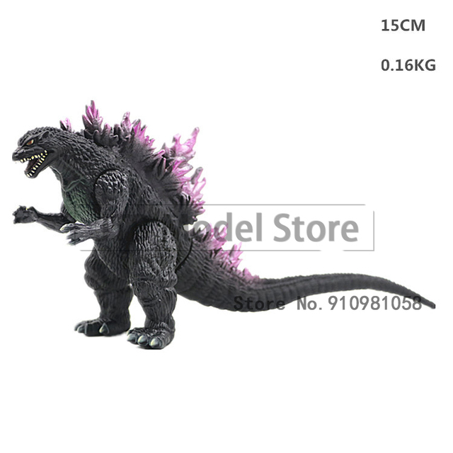 Figurka Godzilla VS King Kong, Anime Q, wersja 6 Cal, statua ABS, potwór Model, ozdoby, zabawki - Wianko - 17