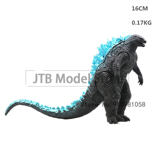Figurka Godzilla VS King Kong, Anime Q, wersja 6 Cal, statua ABS, potwór Model, ozdoby, zabawki - Wianko - 12