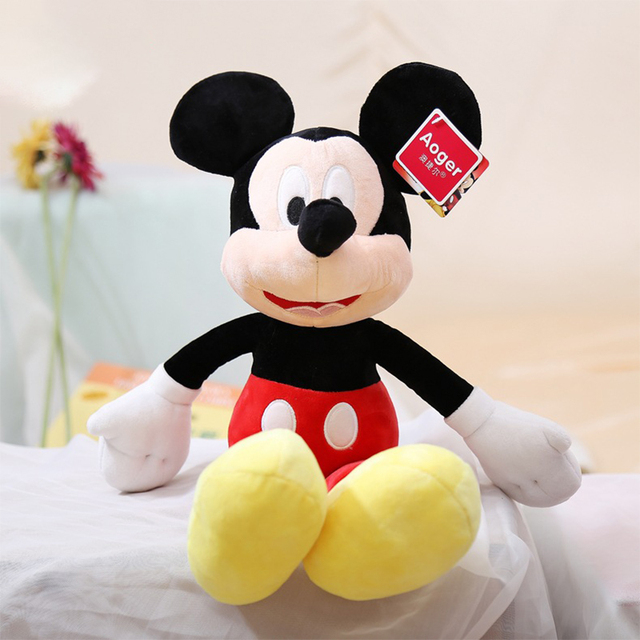 22CM Prawdziwe pluszowe lalki Disneya: Mickey, Kaczor Donald, Daisy, Minnie - idealne dla przedszkolaków - Wianko - 11
