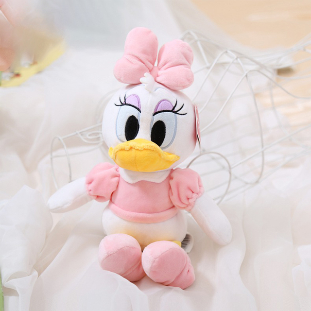 22CM Prawdziwe pluszowe lalki Disneya: Mickey, Kaczor Donald, Daisy, Minnie - idealne dla przedszkolaków - Wianko - 5