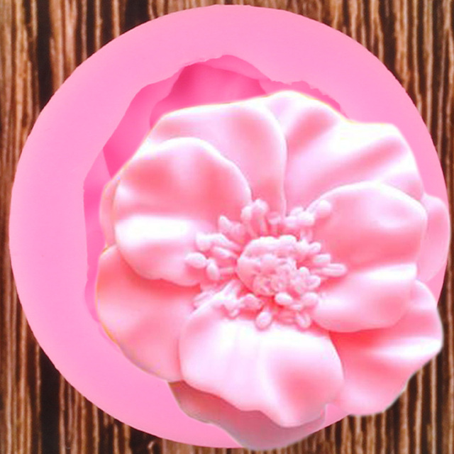 Forma silikonowa do obramowania kwiatów z gliny polimerowej - narzędzie do dekoracji ciast masą cukrową, lukrem i czekoladą - Wianko - 2