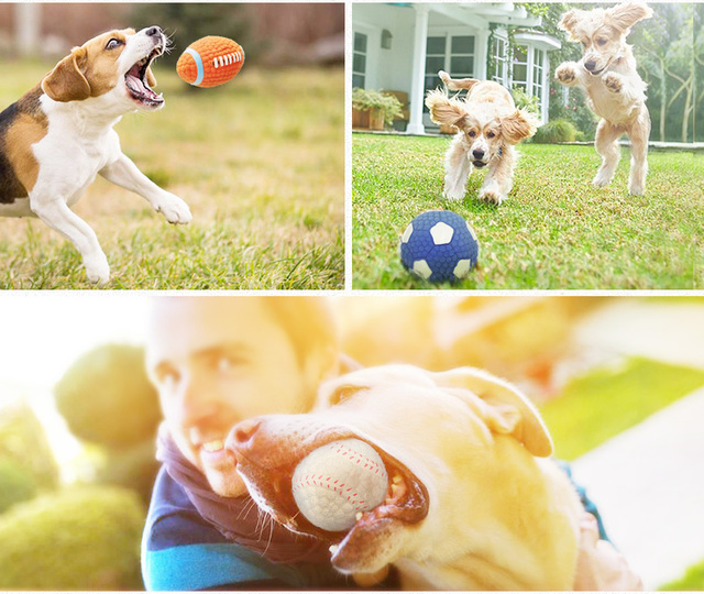 Zabawka dla psa HOOPET - piłka piskliwa, tenisowa, do czyszczenia zębów szczeniąt i dorosłych psów - Wianko - 8