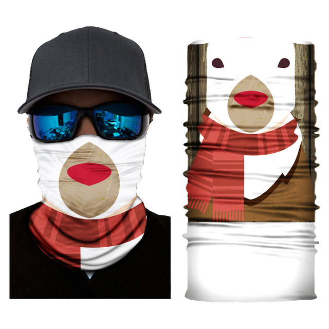 Maska wielofunkcyjna rowerowa 3D Seamless Bandana Tube Bike Ski Hiking - Wianko - 9