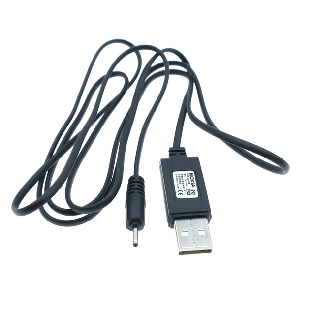 Przewód USB z ładowarką małej pinowej do Nokia 7360 N71 6288 E72 High Speed - długość 1.3m, grubość 2mm - Wianko - 2