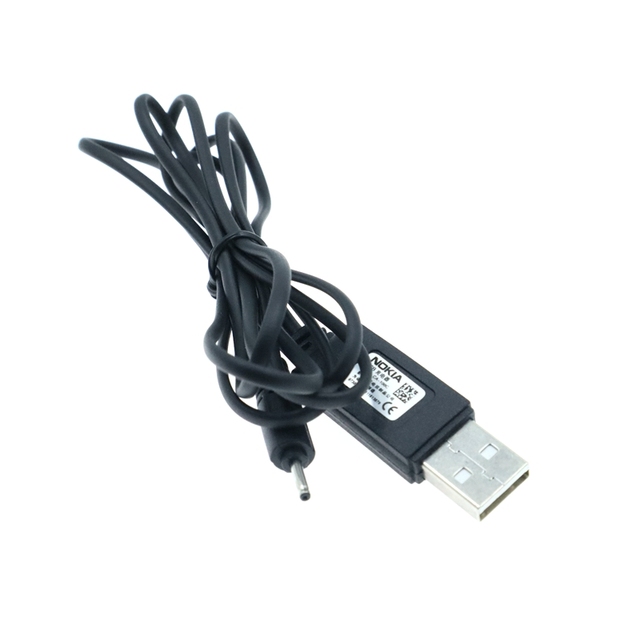 Przewód USB z ładowarką małej pinowej do Nokia 7360 N71 6288 E72 High Speed - długość 1.3m, grubość 2mm - Wianko - 5