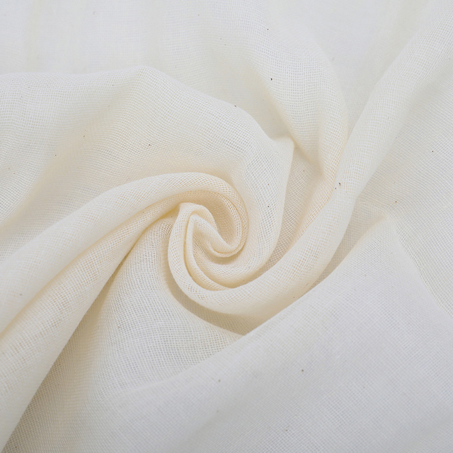 Białe bawełniane tkaniny serowarskie - 1m gazy muślinowej do zawijania sera i przypraw w kuchni - Wianko - 3