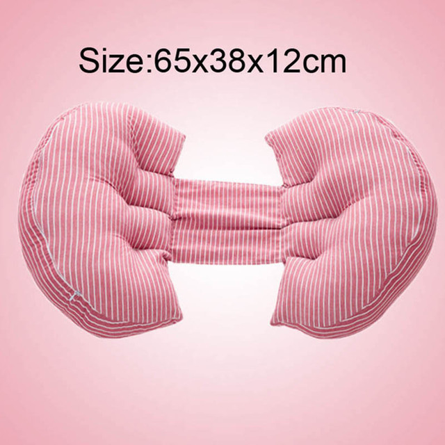 Poduszka boczna do ciąży - wielofunkcyjna pomoc dla brzuchu w kształcie litery U - Wianko - 3