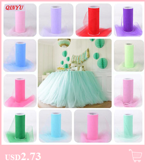 Rolka Tulle DIY 48cm * 10m - kwiaty, dekoracje łuku, Baby Shower, ślub - różne kolory - Wianko - 29