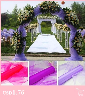 Rolka Tulle DIY 48cm * 10m - kwiaty, dekoracje łuku, Baby Shower, ślub - różne kolory - Wianko - 27