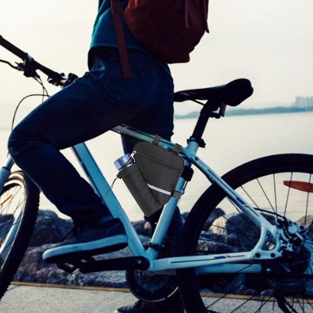 Wodoodporna torba rowerowa na telefon komórkowy MTB dętka - sakiewka pod siodło - Wianko - 4